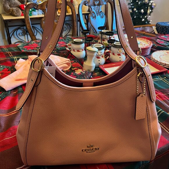 Coach Handbags - NWT Coach Erin Shoulder Bag in POWDER PINK!